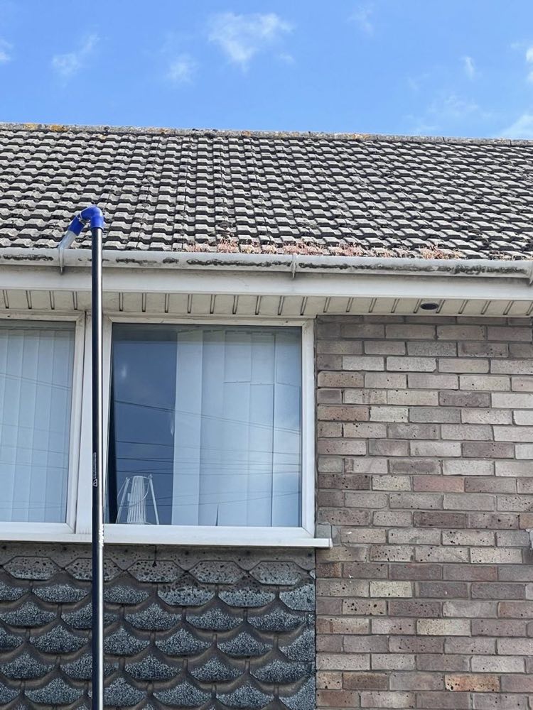 Gutter clearing and cleaning service in North Somerset